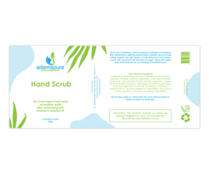 Label Design by Ravin Designs for Adams Pure Australian Sunshine | Design: #25106454