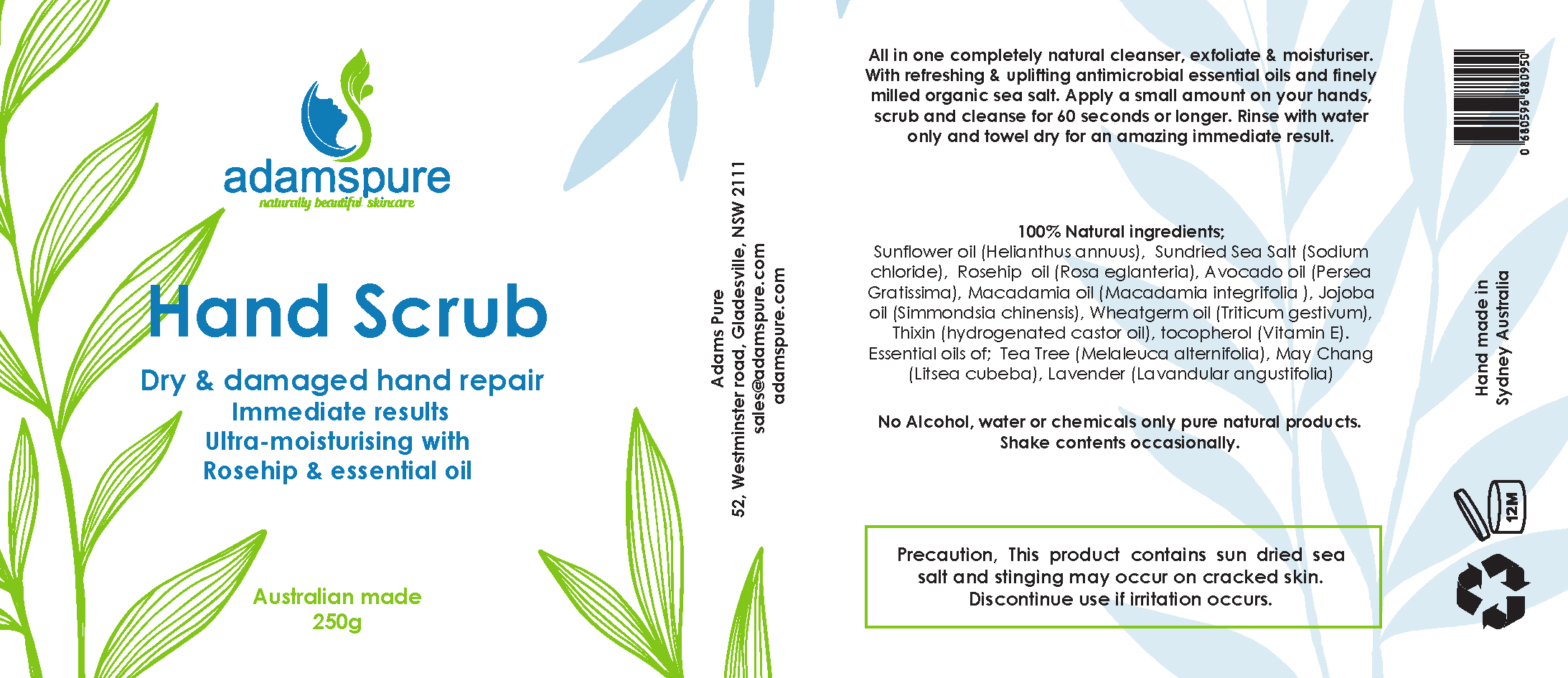 Design Étiquette par Ravin Designs pour Adams Pure Australian Sunshine | Design #25114173