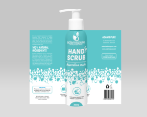 Label Design by Shumaila Kiran for Adams Pure Australian Sunshine | Design: #25074127