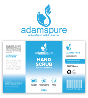 Label Design by Shumaila Kiran for Adams Pure Australian Sunshine | Design: #25074180