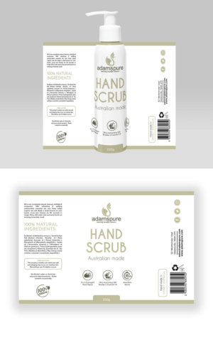 Label Design by Shumaila Kiran for Adams Pure Australian Sunshine | Design: #25098470