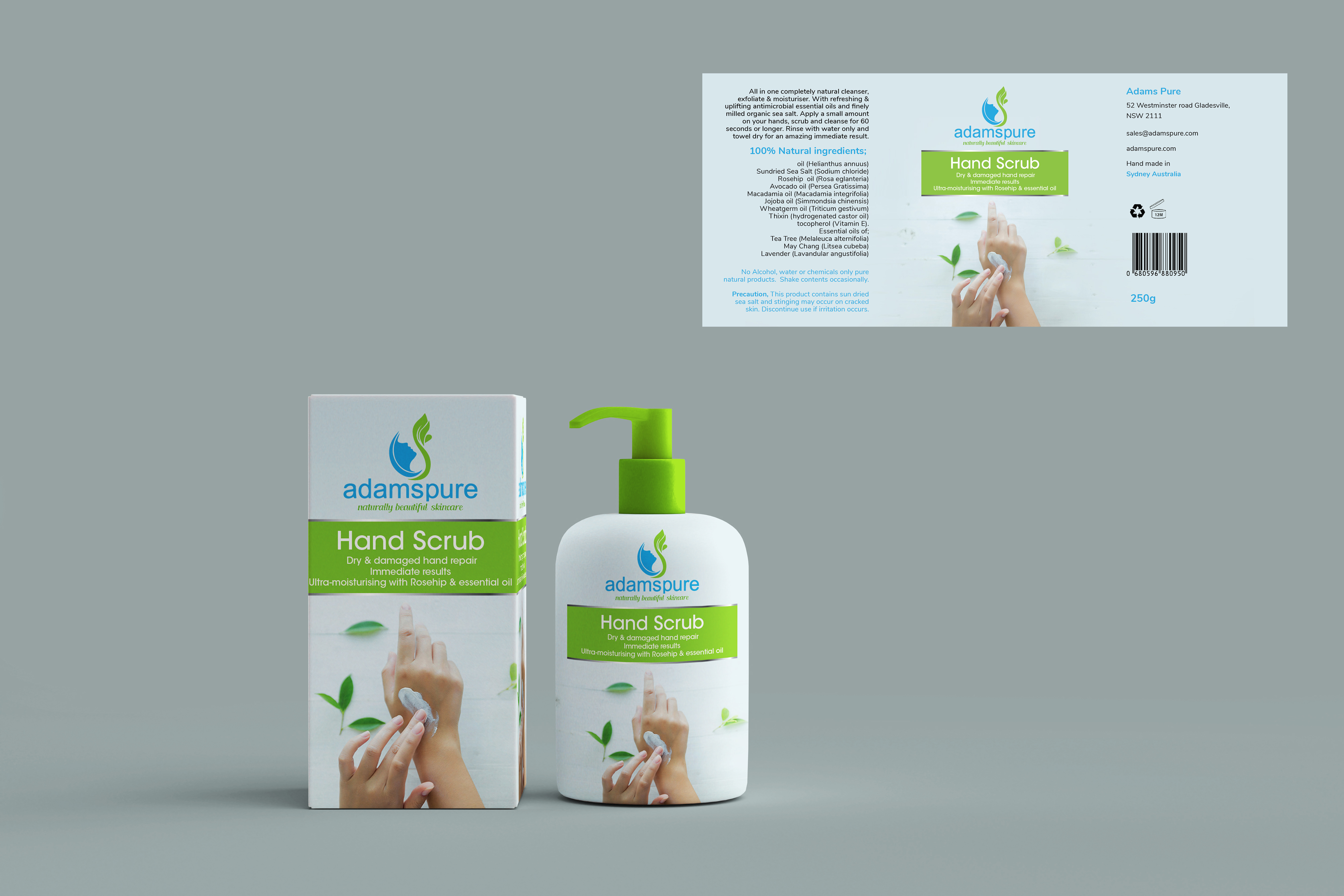 Label Design by lnb... for Adams Pure Australian Sunshine | Design #25106277