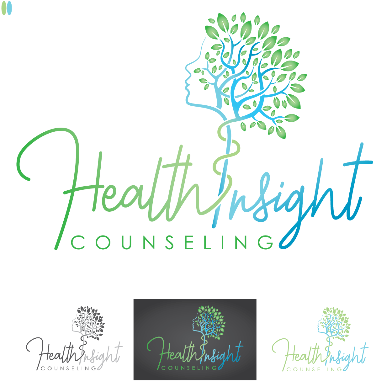 Logo-Design von Breanne Owen für Health Insight Counseling, PLLC | Design #25106591