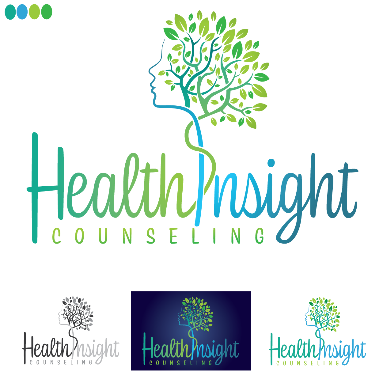 Logo-Design von Breanne Owen für Health Insight Counseling, PLLC | Design #25137819