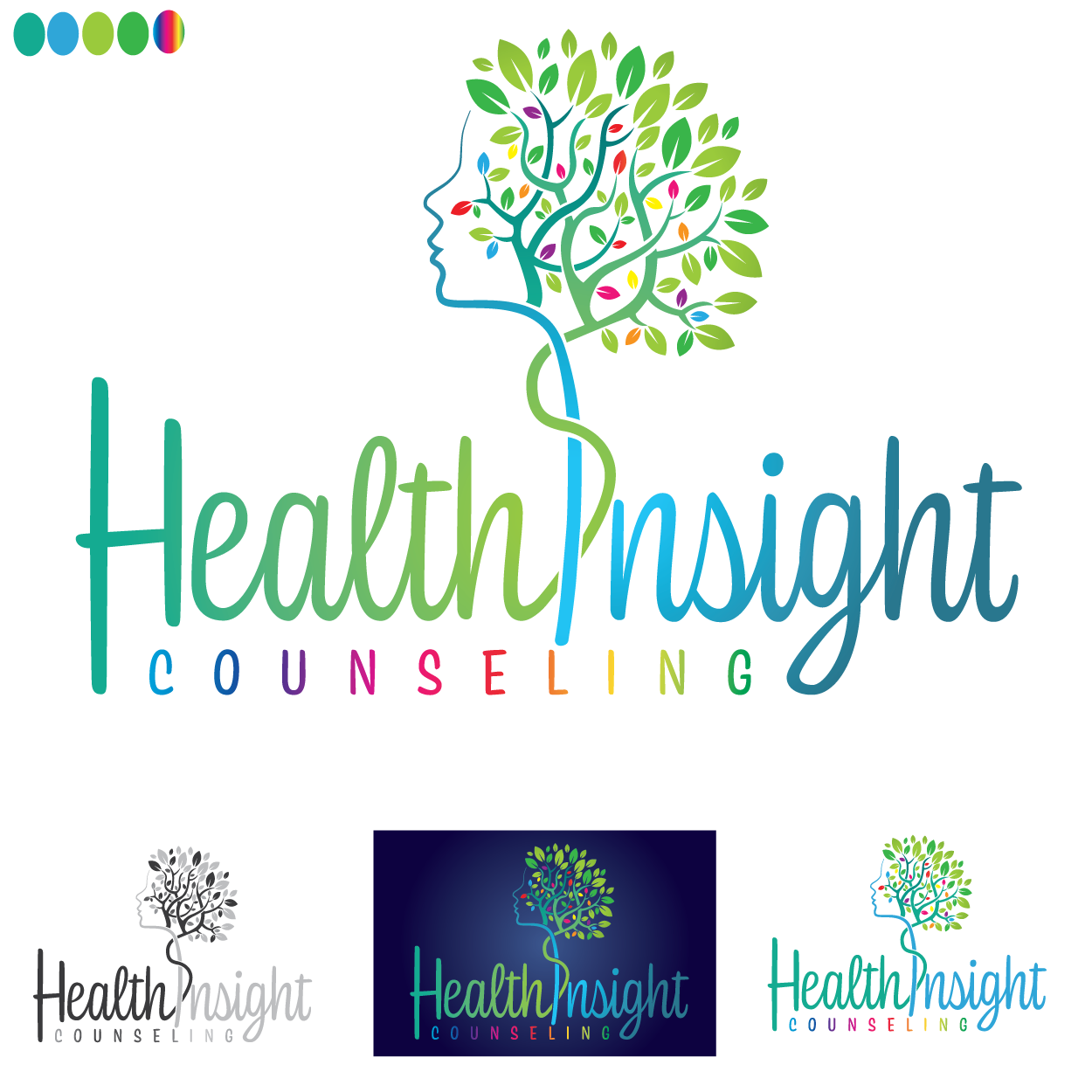 Logo-Design von Breanne Owen für Health Insight Counseling, PLLC | Design #25137968