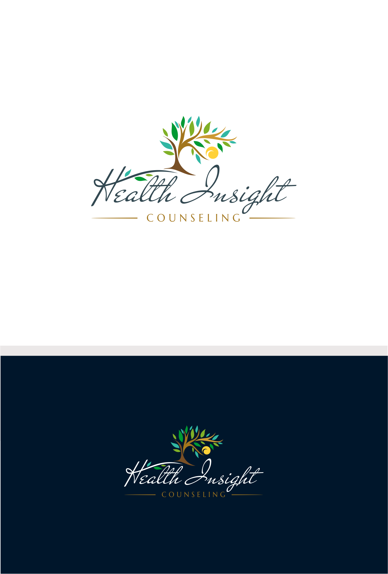 Logo Design by *mary for Health Insight Counseling, PLLC | Design #25088025