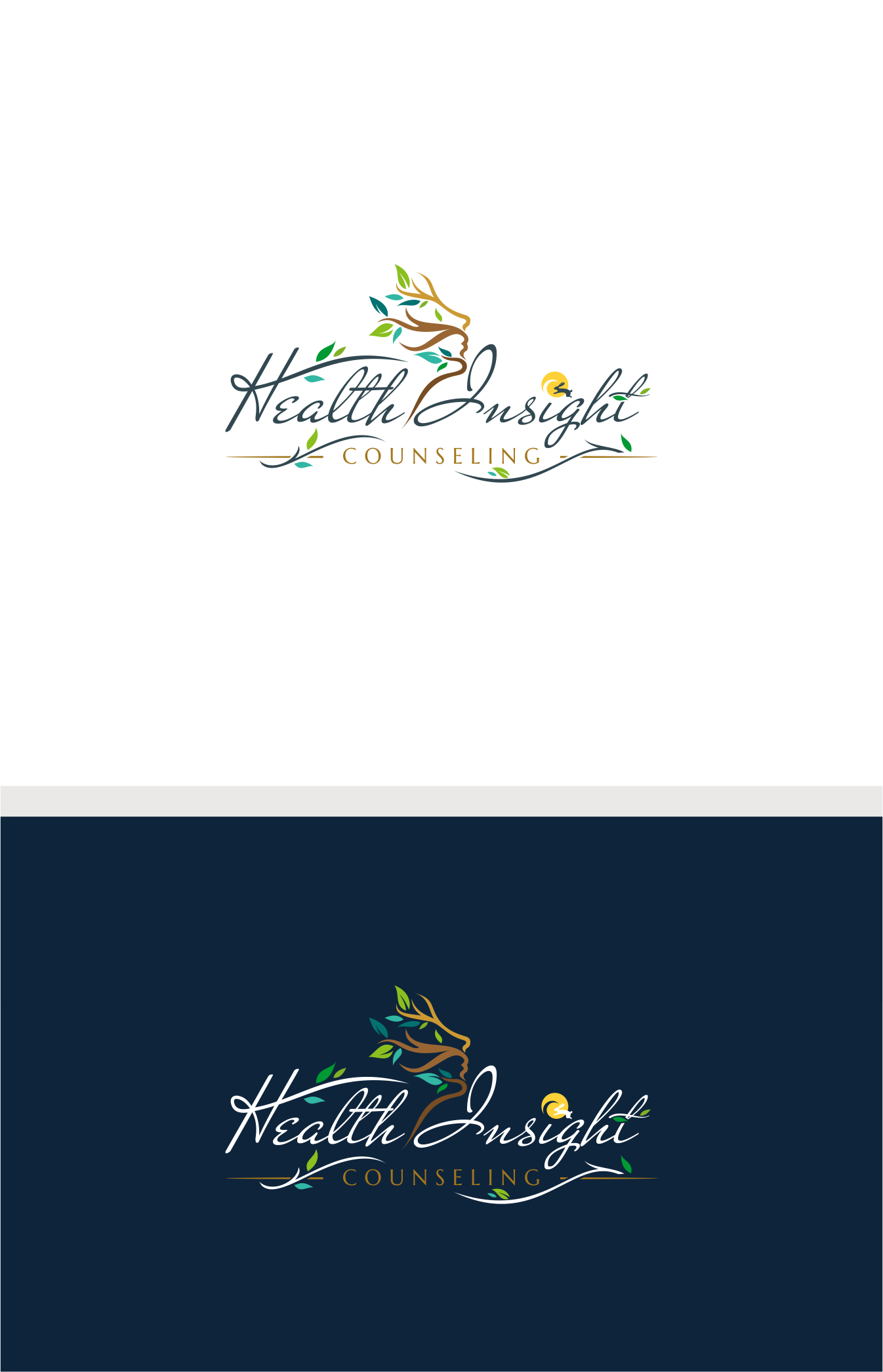 Logo Design by *mary for Health Insight Counseling, PLLC | Design #25142443