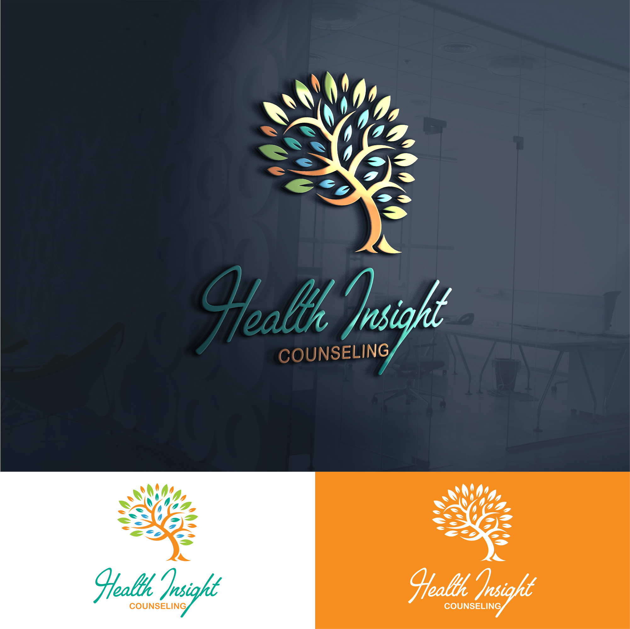 Logo-Design von Ocktopluss für Health Insight Counseling, PLLC | Design #25142956