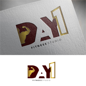 Logo Design by Jeferson HP for Day1 Fitness Studios Pty Ltd | Design #25070537