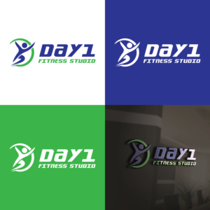 Logo Design by GraphicTec for Day1 Fitness Studios Pty Ltd | Design: #25084649