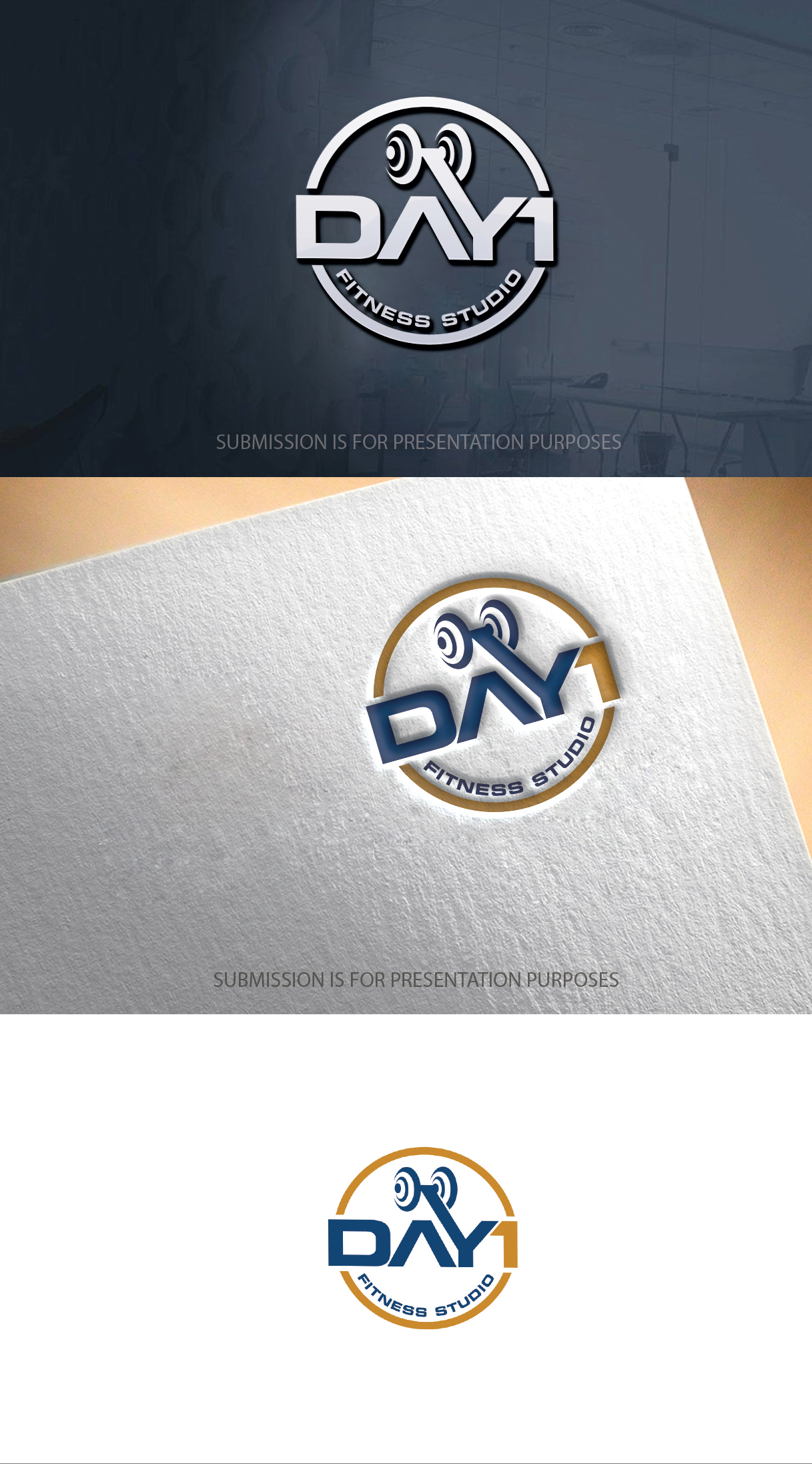 Design de Logo par graphicevolution pour Day1 Fitness Studios Pty Ltd | Design #25077765