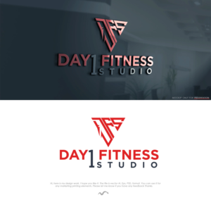 Day1 Fitness Studio | Logo Design by Mono.co