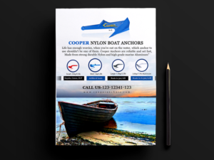 International Boat Anchor Manufacturer needs an Ad designed for Extreme Kayak fishing tournament | Werbe-Design von n214008