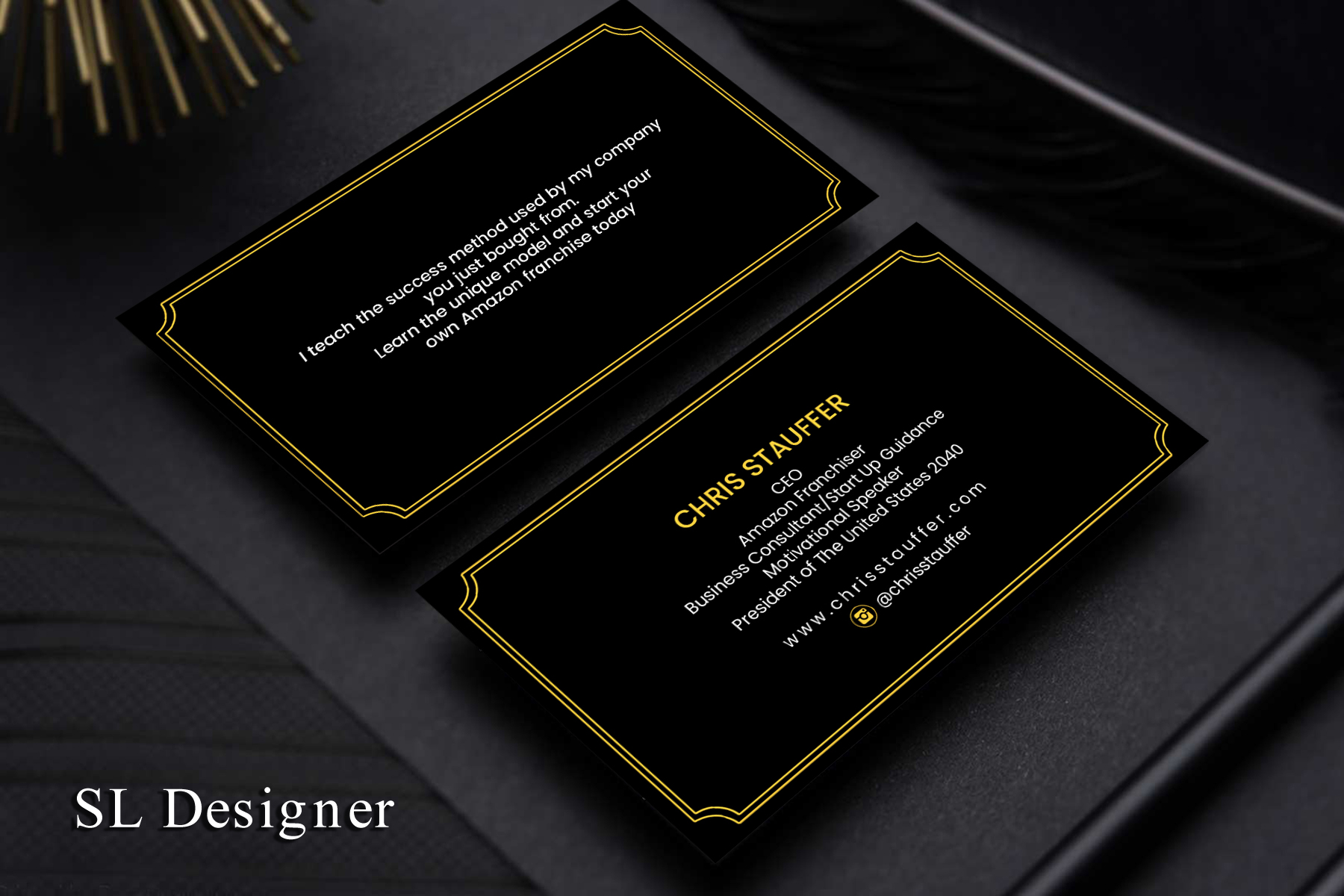 Business Card Design by SL Designer for this project | Design #25066576
