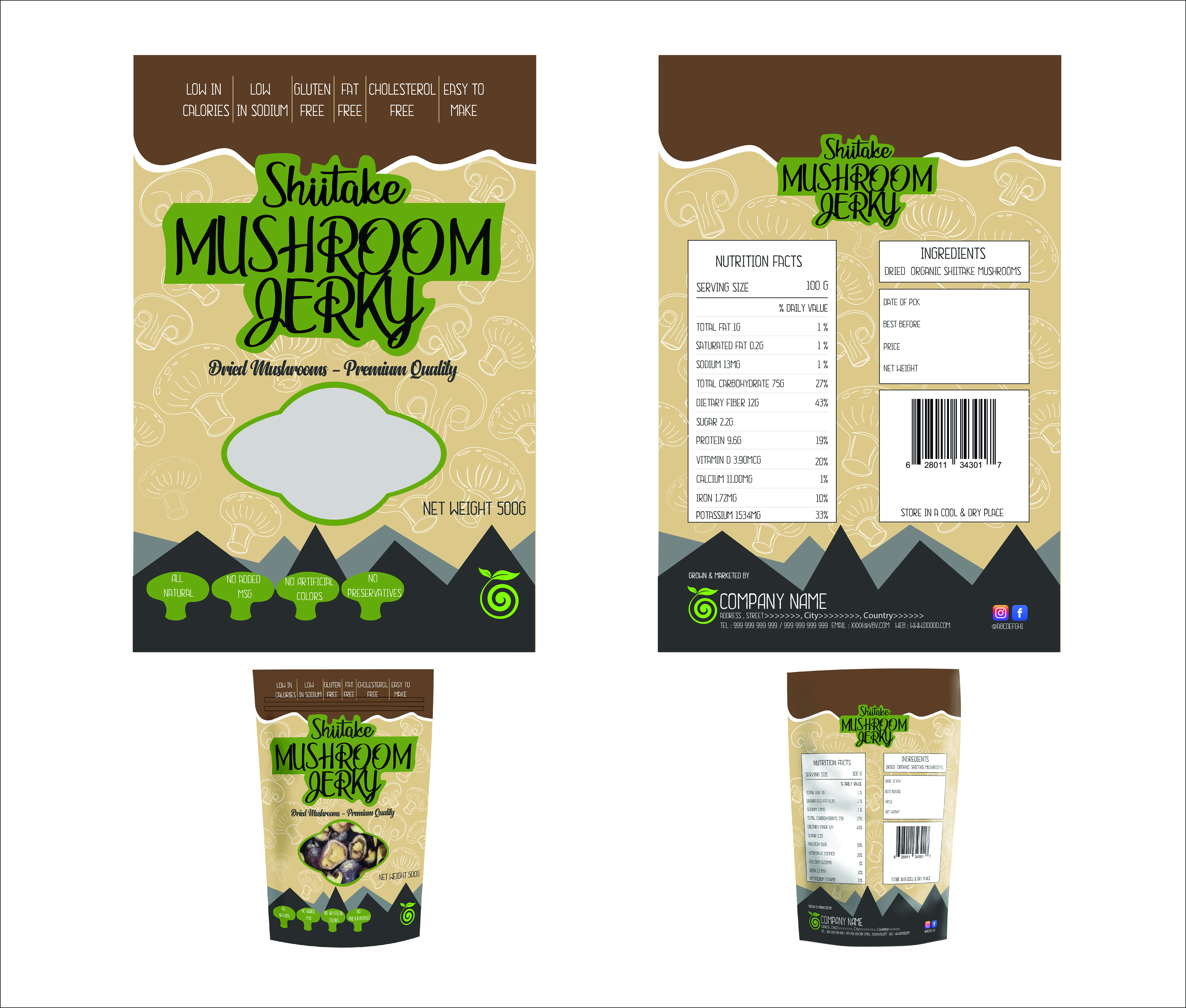 Packaging Design by Priyanthav for Powerplant Foods | Design #25108528