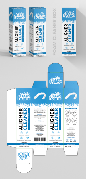 'Rebuild' the outer box design of foam cleaner | Diseño de Empaque por SAI DESIGNS