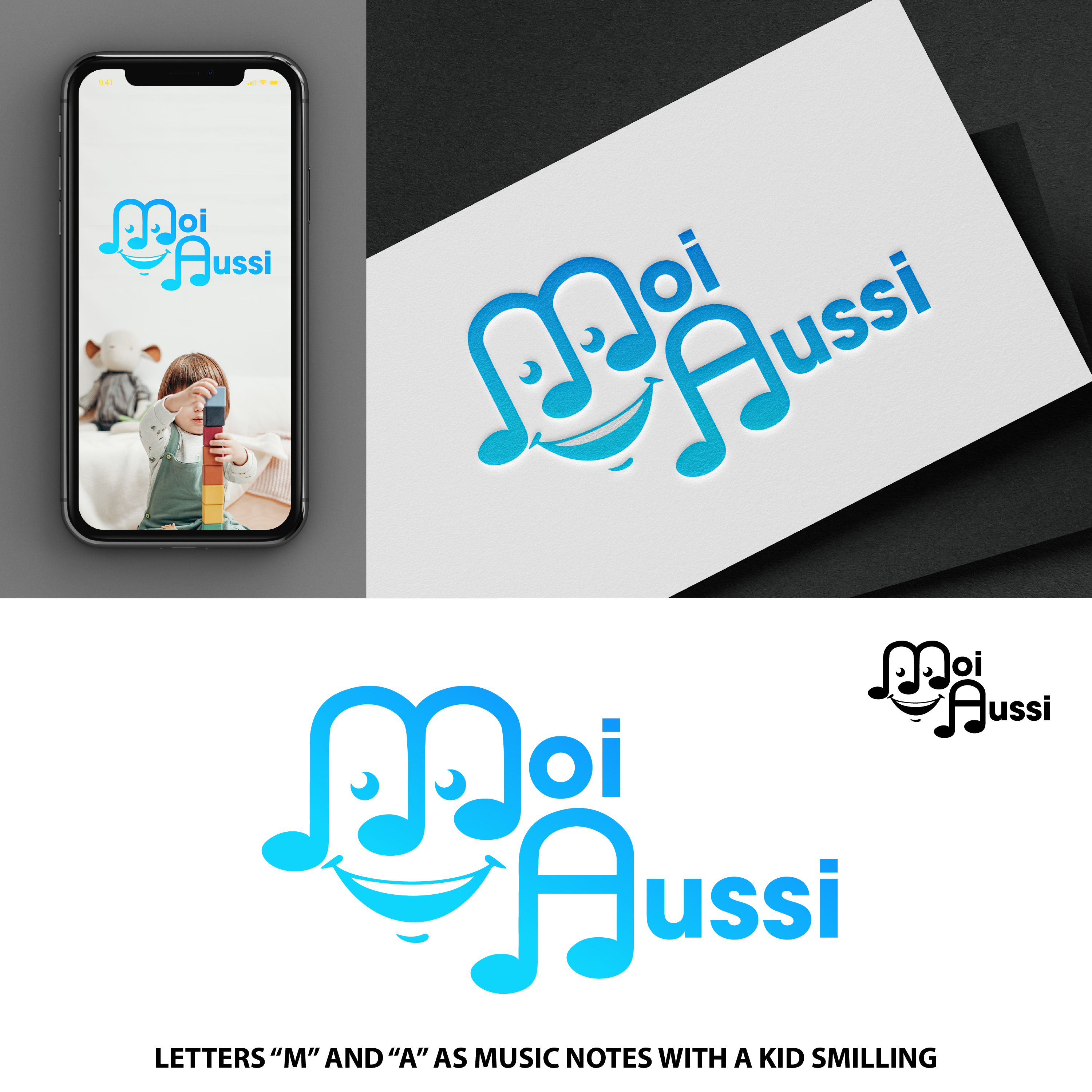 Logo Design by ICKE for Moi Aussi Association | Design #25083478