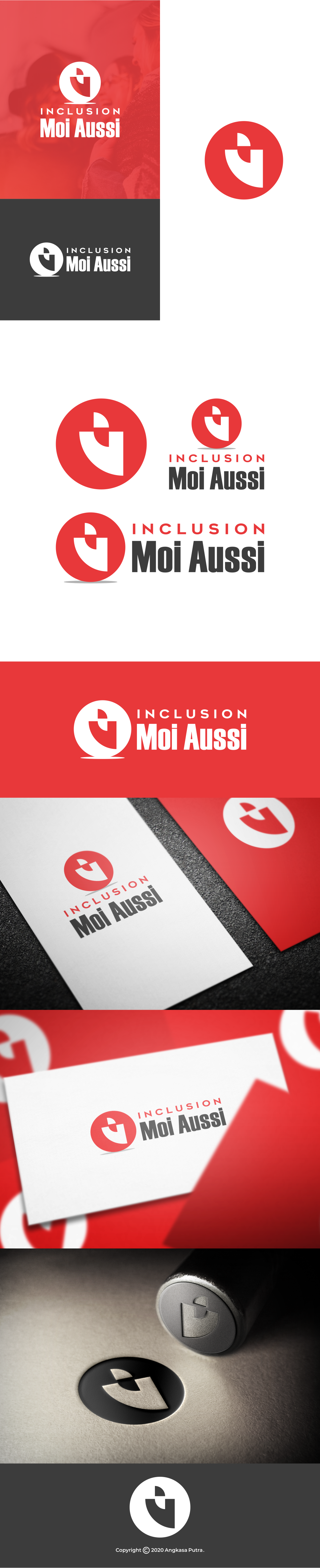 Logo Design by Angkasa Official for Moi Aussi Association | Design #25081609