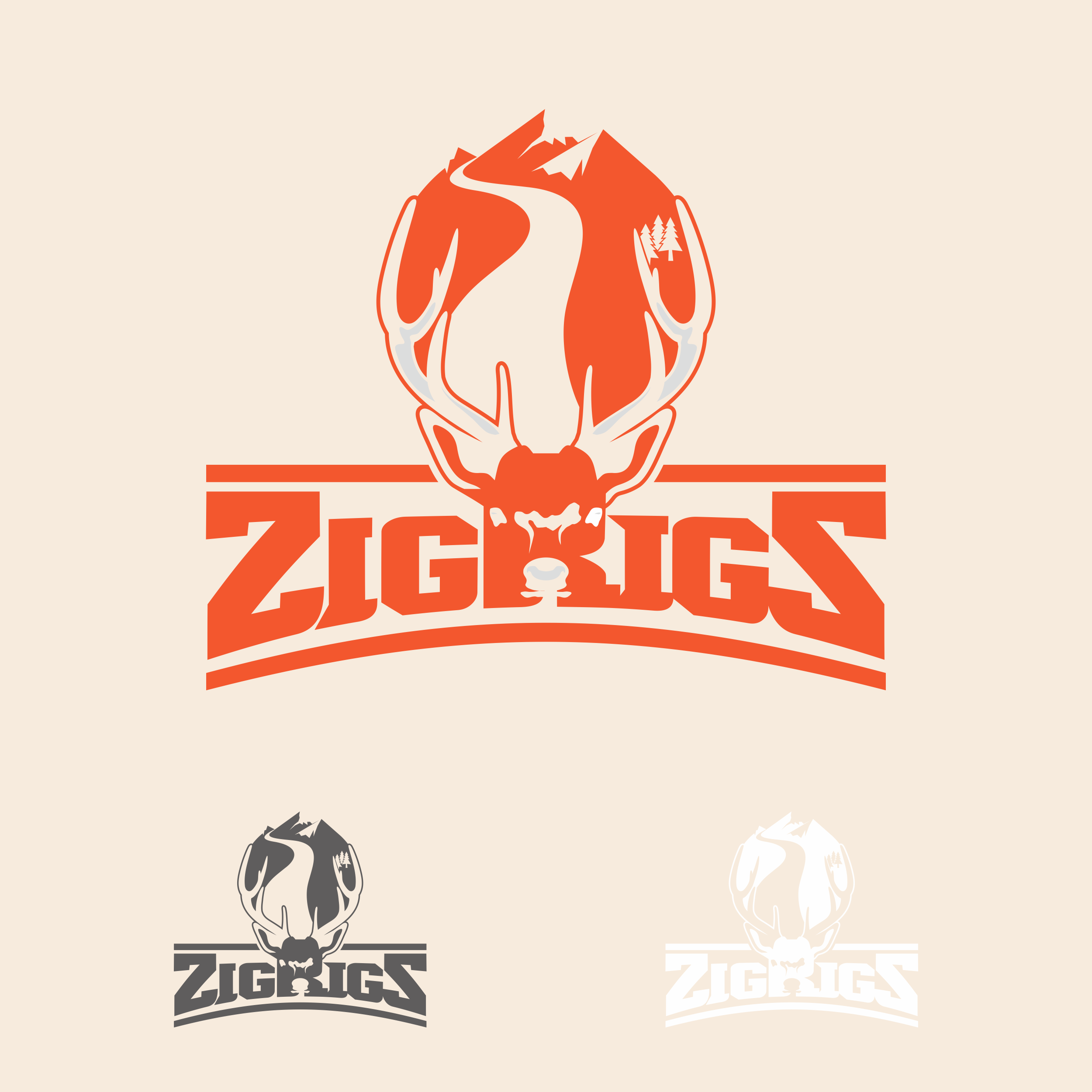 Logo Design by luckdesign for Zig Rigs, LLC. | Design #25072161