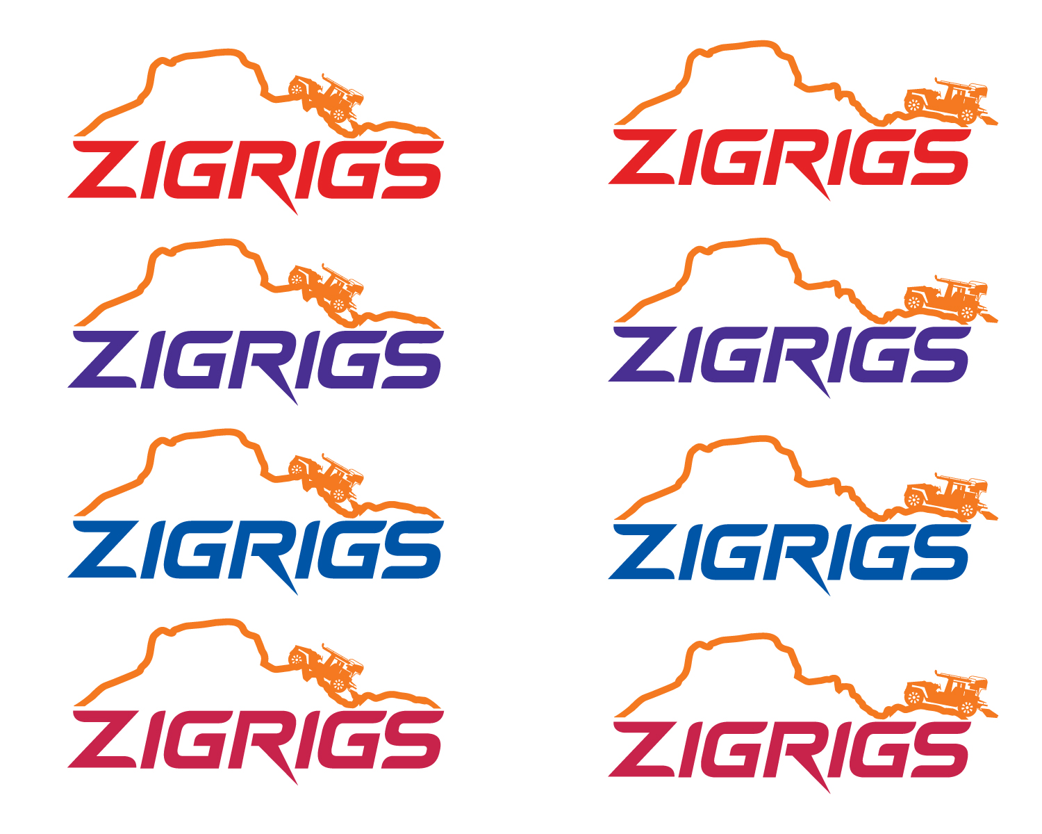 Logo Design by Atec for Zig Rigs, LLC. | Design #25089471