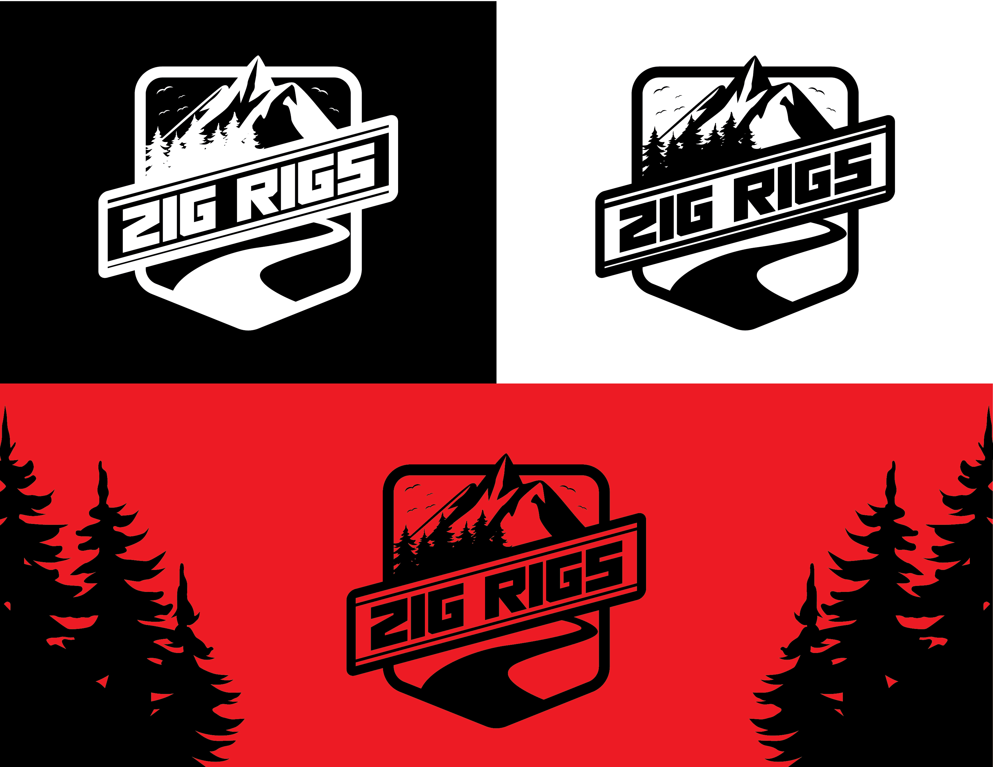 Logo Design by abd.k for Zig Rigs, LLC. | Design #25070193