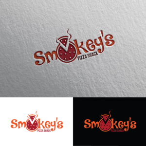 Smokey's Pizza Shack | Logo Design by Rii