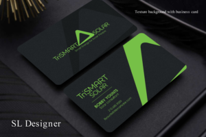 Trismart Solar business cards for bobby younts | Business Card Design by SL Designer