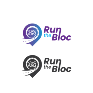 Run The Bloc | Logo Design by rozT