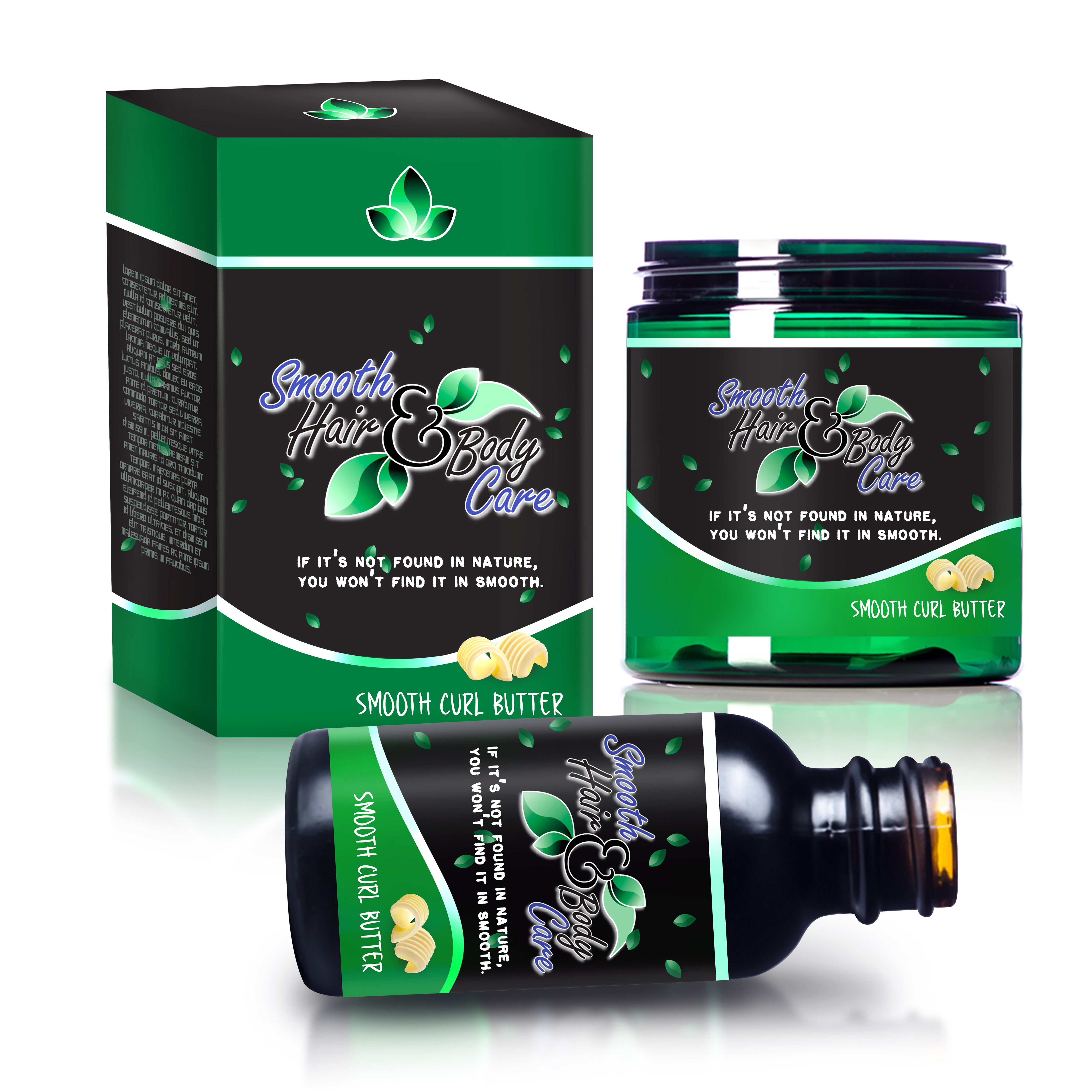 Design Emballage par dharl15 pour Smooth Hair & Body Care | Design #25134335
