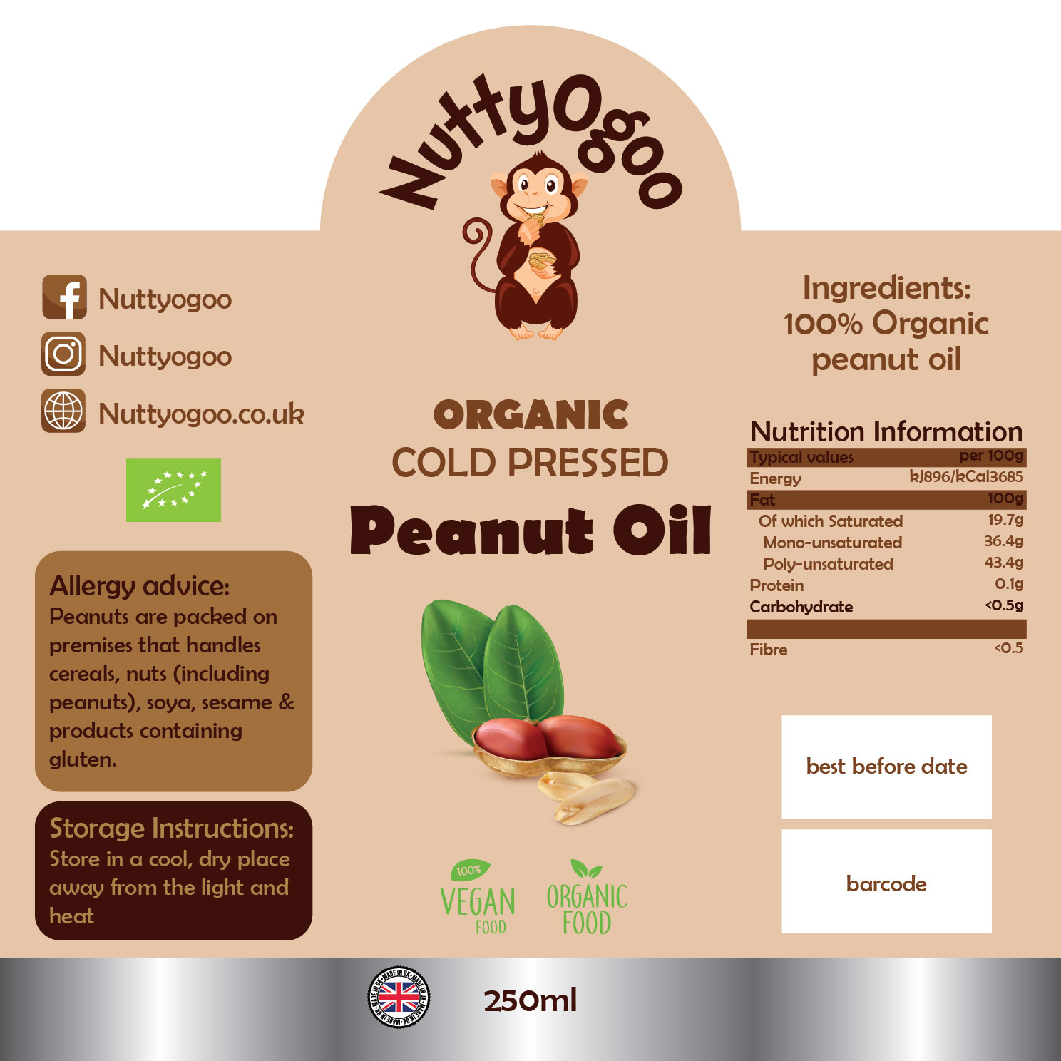 Label Design by Inaaina for this project | Design #25121666