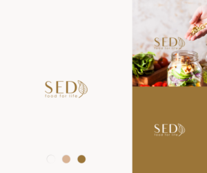 SED food for life | Logo Design by GBDESIGN