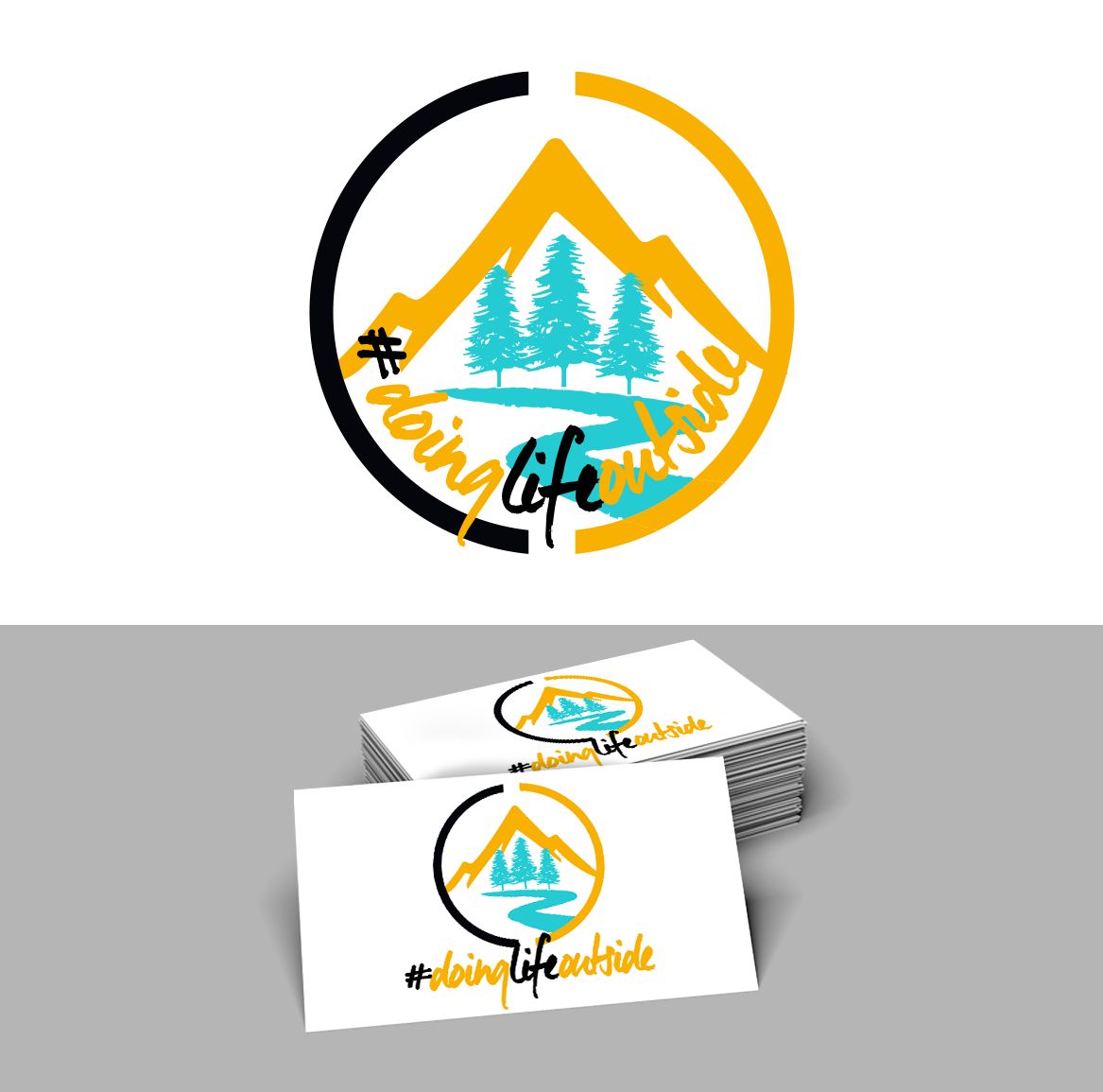 Logo Design by trufya for Doing Life Outside | Design #25088724