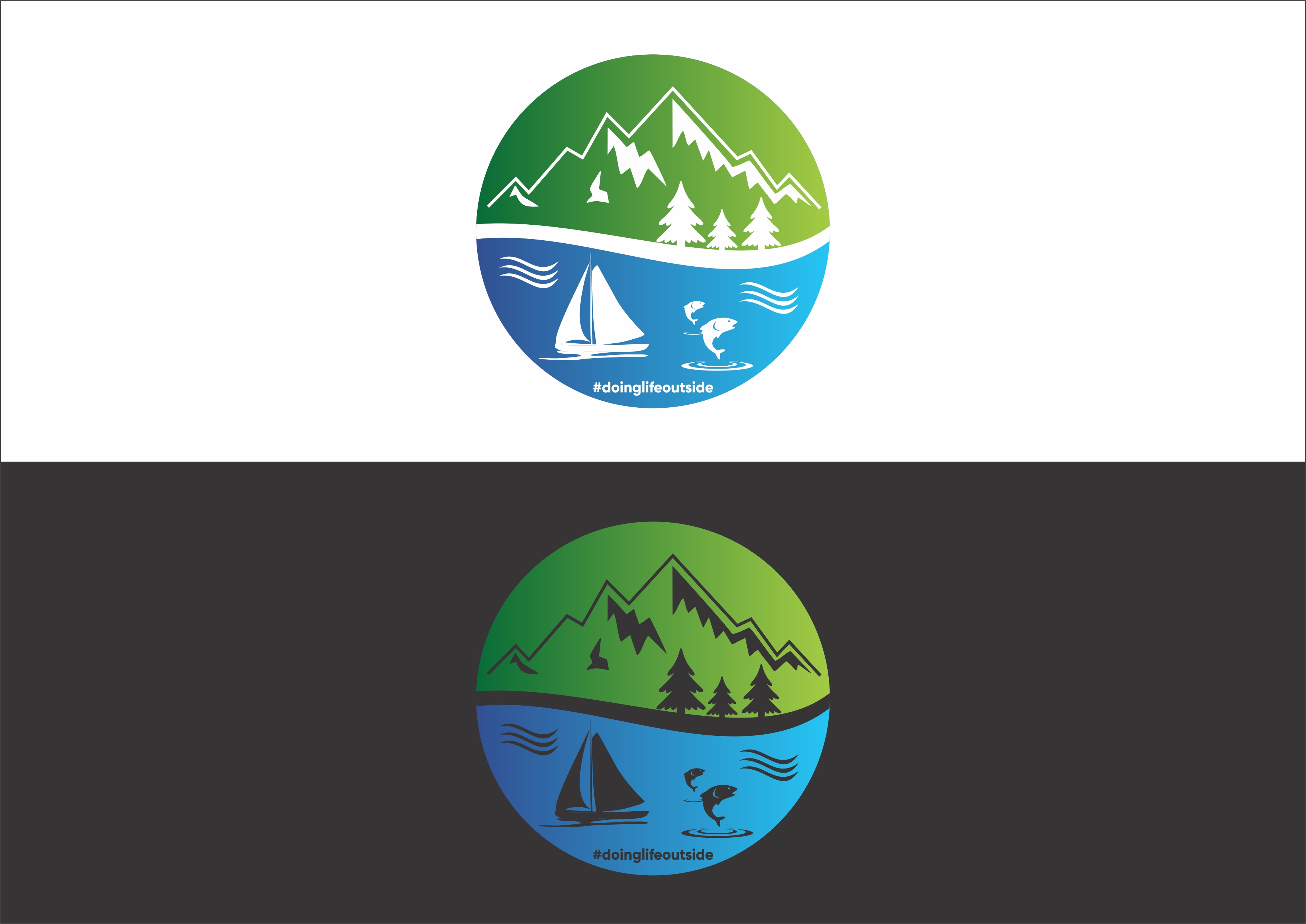 Logo Design by jainurijackson for Doing Life Outside | Design #25077707