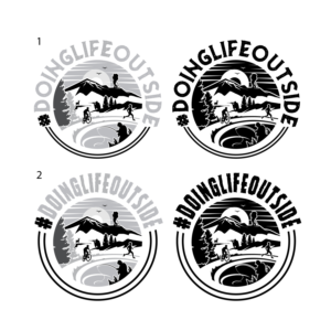 Logo Design by geni for Doing Life Outside | Design #25081092