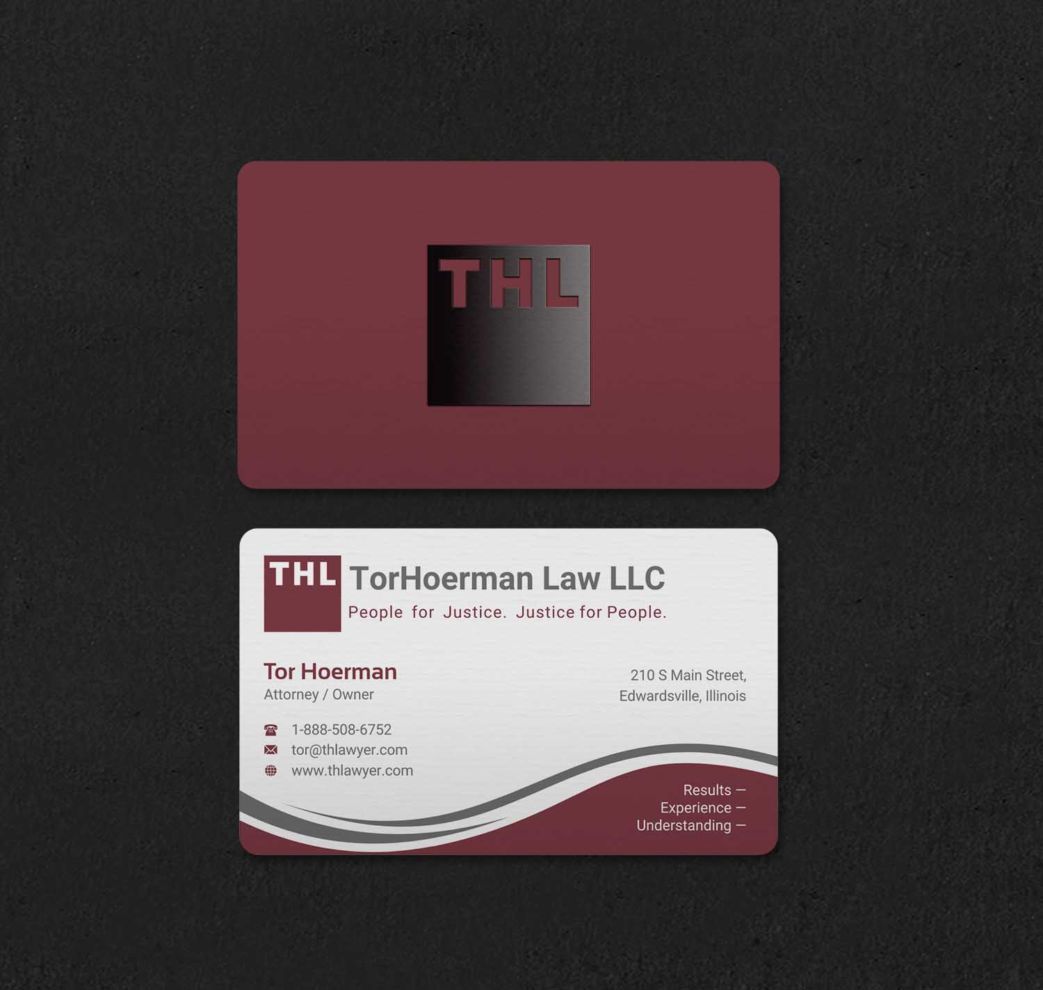 Business Card Design by INDIAN_Ashok for TorHoerman Law LLC | Design #25078908