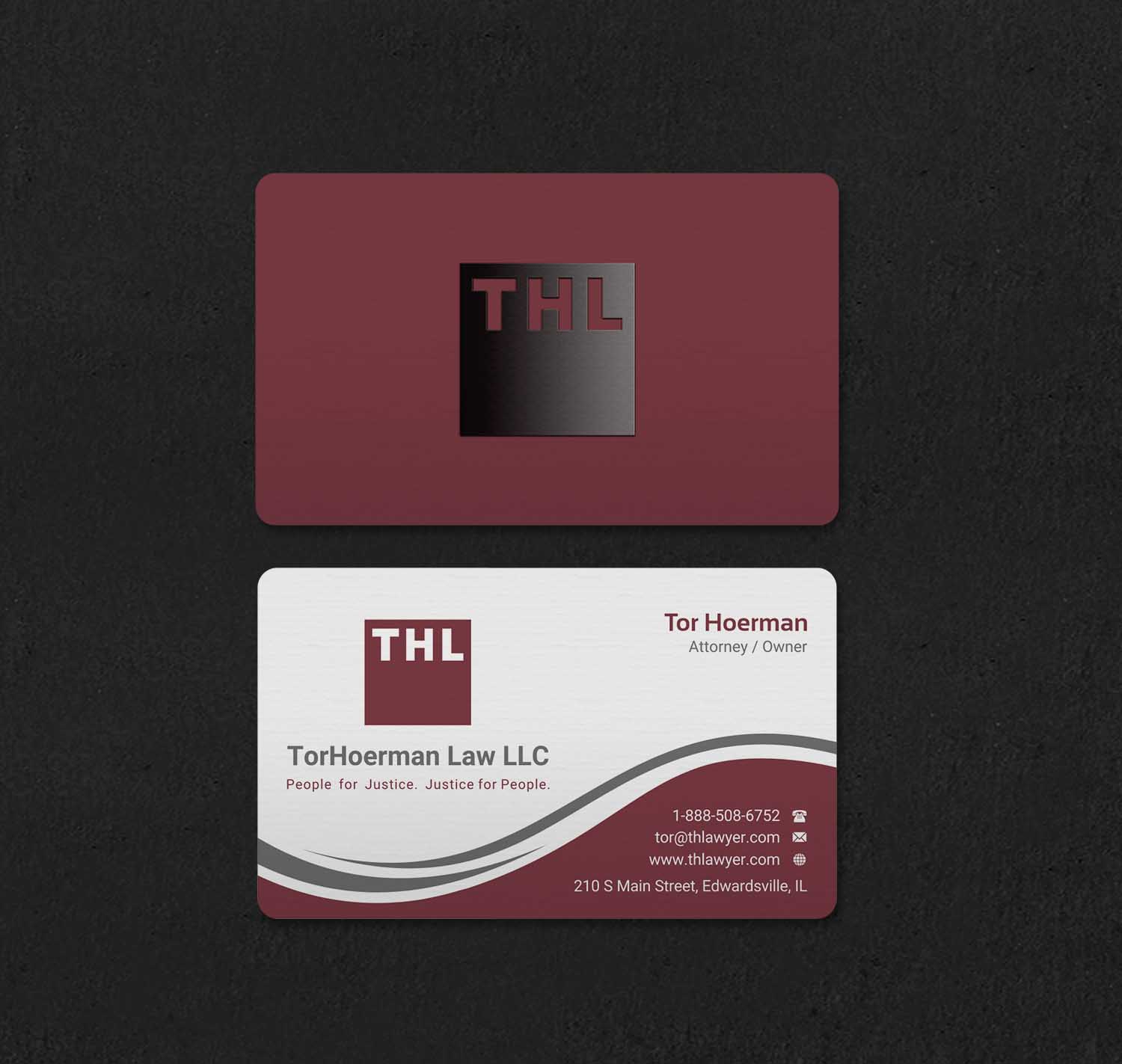 Business Card Design by INDIAN_Ashok for TorHoerman Law LLC | Design #25078911