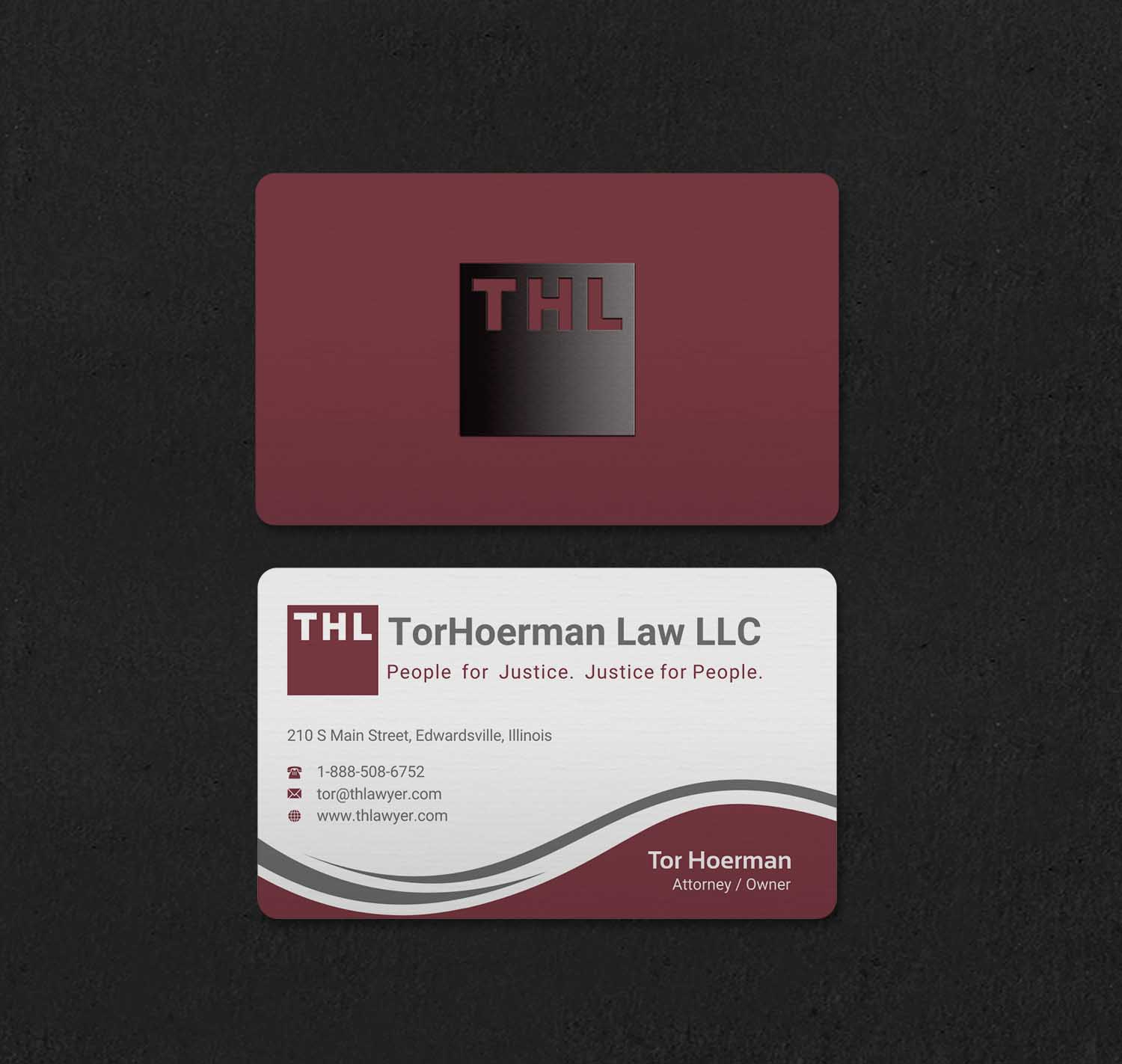 Business Card Design by INDIAN_Ashok for TorHoerman Law LLC | Design #25078913