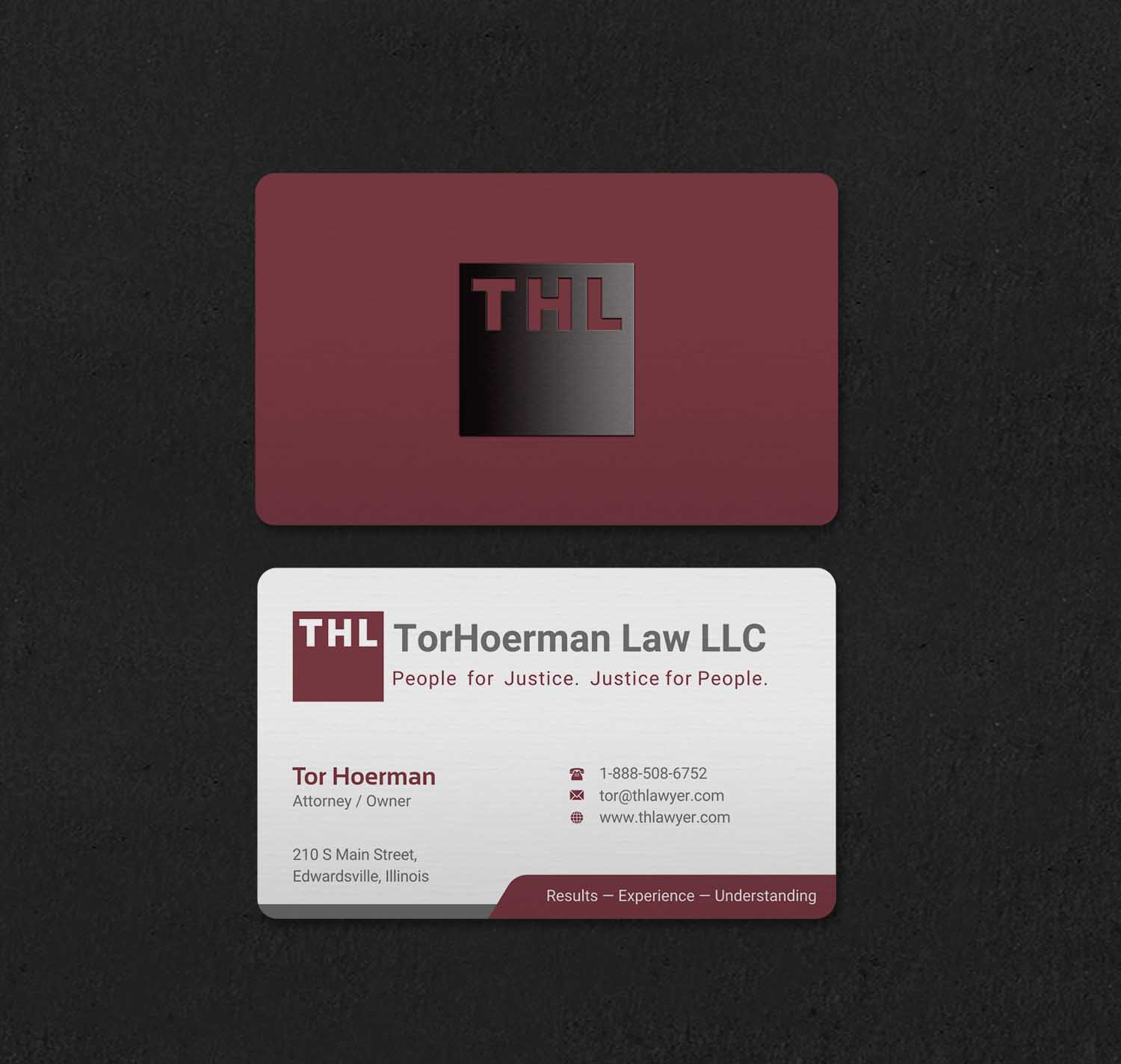 Business Card Design by INDIAN_Ashok for TorHoerman Law LLC | Design #25078914