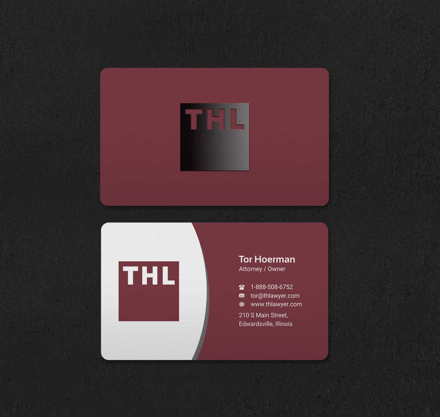 Business Card Design by INDIAN_Ashok for TorHoerman Law LLC | Design #25078915
