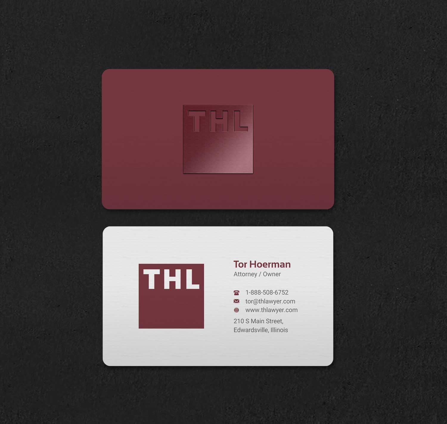 Business Card Design by INDIAN_Ashok for TorHoerman Law LLC | Design #25078918