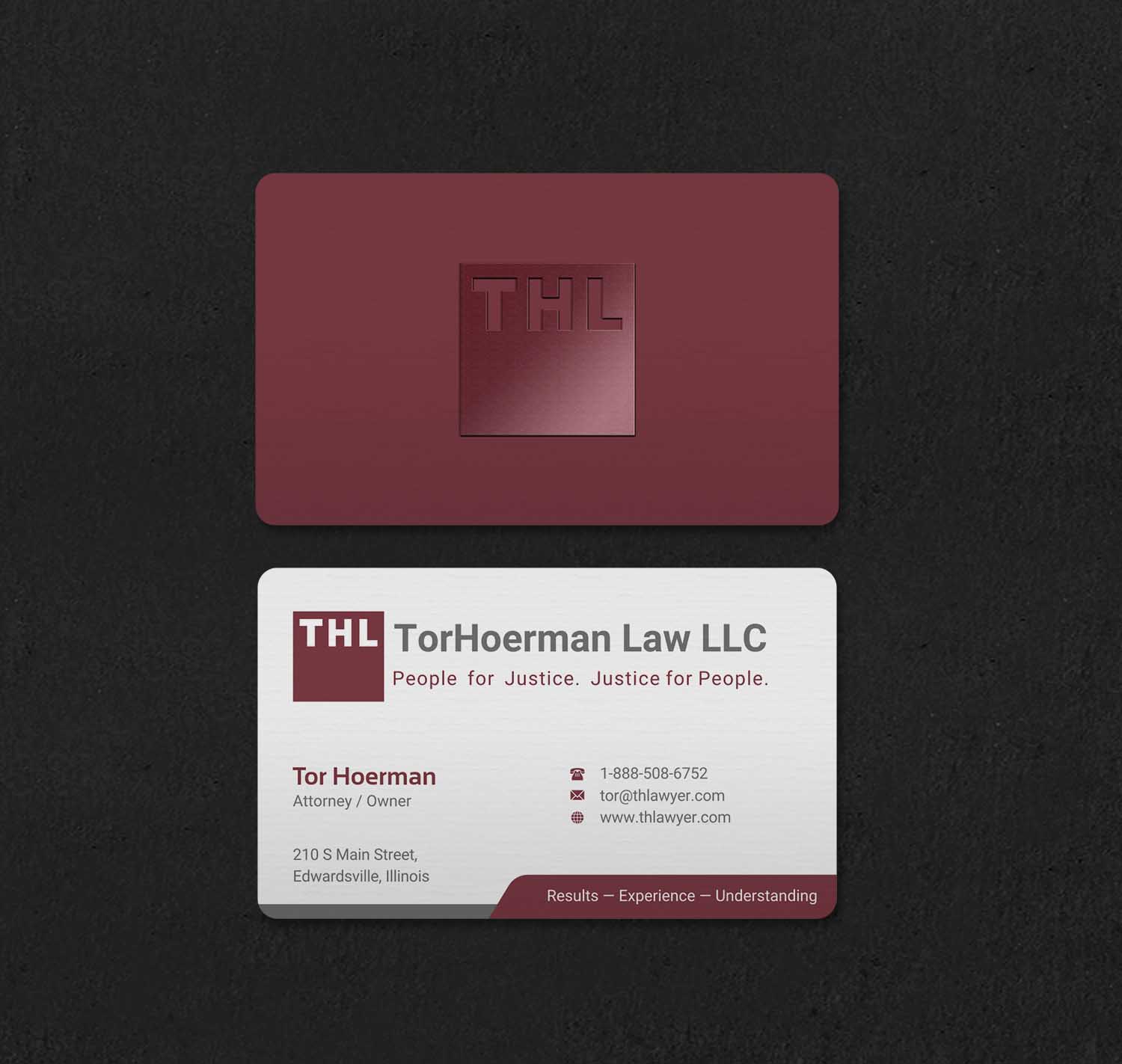 Business Card Design by INDIAN_Ashok for TorHoerman Law LLC | Design #25078928