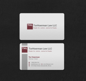 Business Card Design by INDIAN_Ashok for TorHoerman Law LLC | Design: #25078934