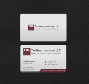 Business Card Design by INDIAN_Ashok for TorHoerman Law LLC | Design: #25078936