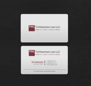 Business Card Design by INDIAN_Ashok for TorHoerman Law LLC | Design: #25078938