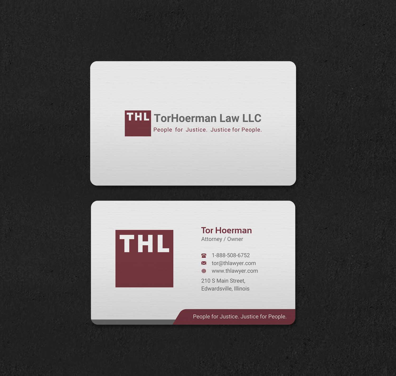 Business Card Design by INDIAN_Ashok for TorHoerman Law LLC | Design #25078940