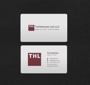 Business Card Design by INDIAN_Ashok for TorHoerman Law LLC | Design: #25078942