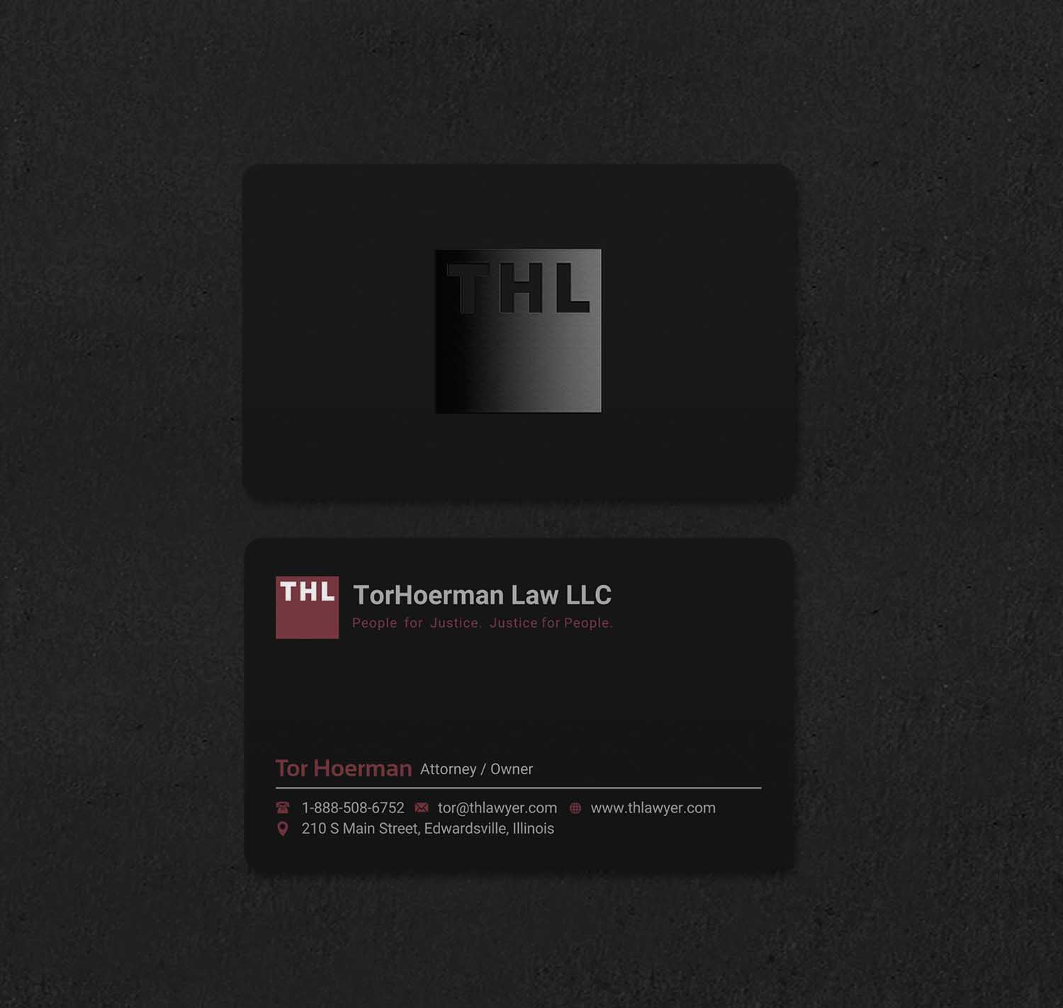 Business Card Design by INDIAN_Ashok for TorHoerman Law LLC | Design #25078952
