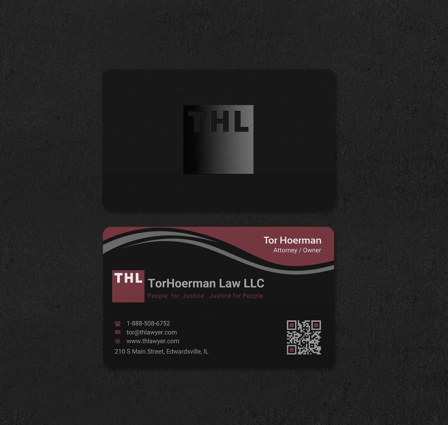 Diseño de Tarjeta de Presentación por INDIAN_Ashok para TorHoerman Law LLC | Diseño #25078953