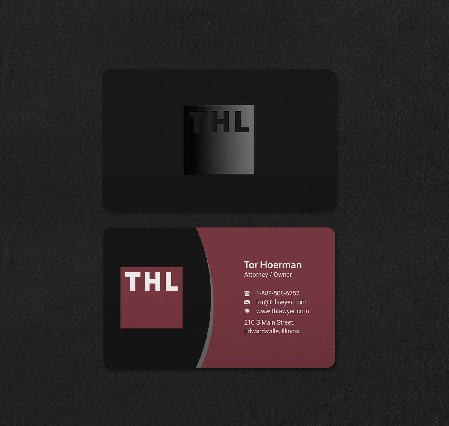 Business Card Design by INDIAN_Ashok for TorHoerman Law LLC | Design #25078955