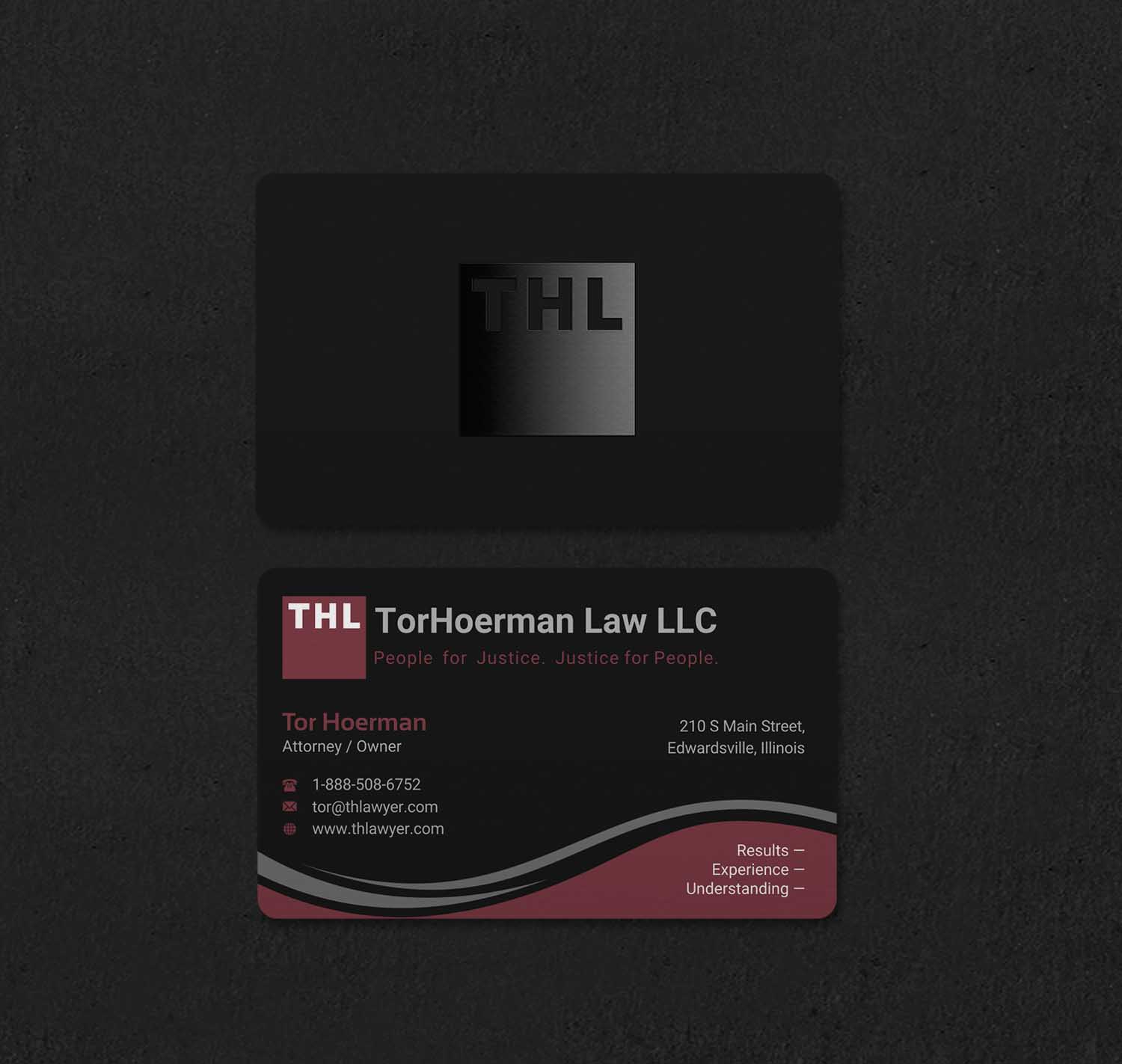 Diseño de Tarjeta de Presentación por INDIAN_Ashok para TorHoerman Law LLC | Diseño #25078956